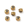 304 Stainless Steel Beads STAS-P448-06D-G-1