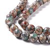 Natural Aqua Terra Jasper Beads Strands G-K317-A02-3