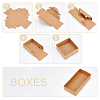 BENECREAT 10Pcs 5 Style Paper Boxes CON-BC0002-32B-4