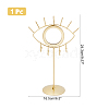  Iron Tabletop Detachable Jewelry Stand with Eye Shaped Vanity Mirror BDIS-NB0001-05-2