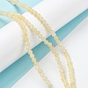 Natural Topaz Jade Beads Strands G-P454-01A-01-2