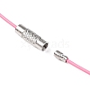 Steel Wire Bracelet Making TWIR-A001-10-3