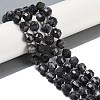 Natural Larvikite Beads Strands G-O201B-139G-1