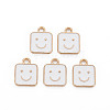 Alloy Enamel Charms ENAM-T016-13E-RS-1