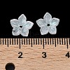 Dyed & Heated Glass Bead Caps GLAA-Z019-02I-3