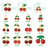 12Pcs 12 Styles 304 Stainless Steel Enamel Charms STAS-TA0003-33-4