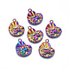 Rainbow Color Alloy Pendants PALLOY-N156-211-1