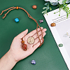 SUNNYCLUE DIY Chakra Necklace Making Kits DIY-SC0015-72-3