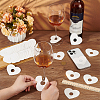 Paper Wine Glass Charms AJEW-WH0080-13A-3
