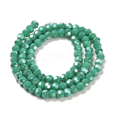 Opaque Glass Beads Stands EGLA-A035-P4mm-B13-1