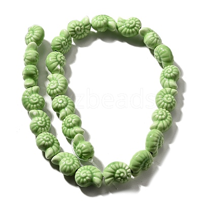 Handmade Porcelain Beads Strands PORC-I028-02C-1