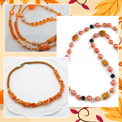 6 Colors Imitation Pearl Acrylic Beads OACR-SP0001-76A-1
