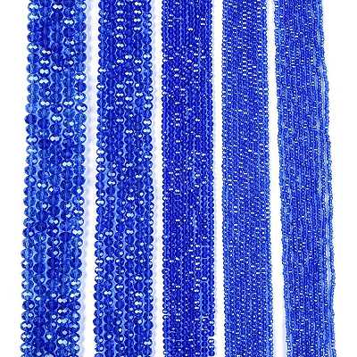Electroplate Glass Beads Strands EGLA-A044-T4mm-A31-1