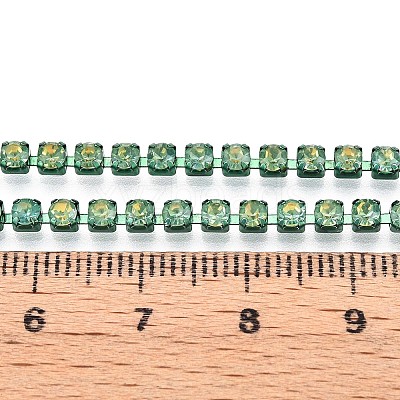Iron Rhinestone Cup Chains CH-T006-05A-01-1