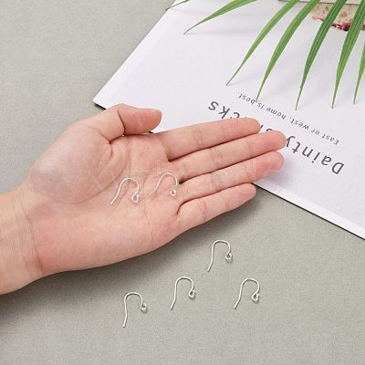 925 Sterling Silver Earring Hooks STER-K167-051B-S-1