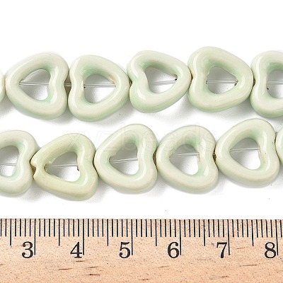 Handmade Porcelain Beads Strands PORC-Z002-01K-1