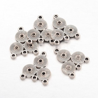 Alloy Rhinestone Connector Settings X-EA10684Y-1