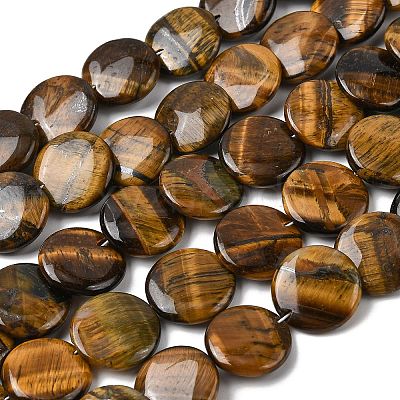 Natural Tiger Eye Beads Strands G-K366-D05-03-1