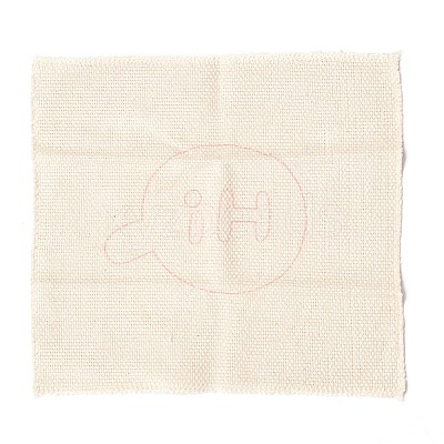 DIY Cotton Cup Mat Punch Needle Kits DIY-K032-38D-1