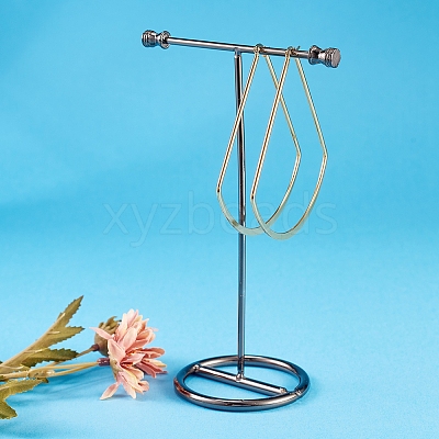 304 Stainless Steel Big Hoop Earrings EJEW-SZ0001-13G-1