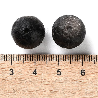 Natural Silver Sheen Obsidian Beads G-G098-01-1