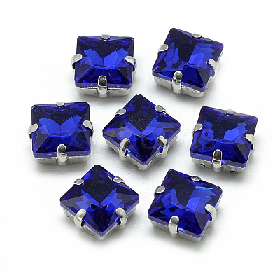 Sew on Rhinestone RGLA-T037-8x8mm-11-1