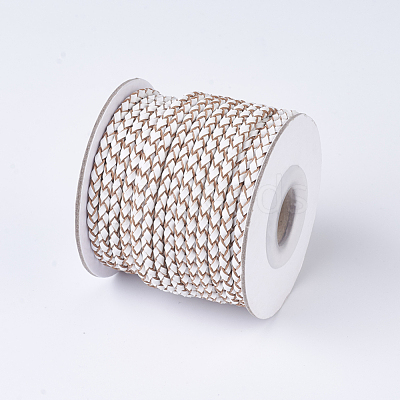Braided Leather Cords WL-P002-12-A-1
