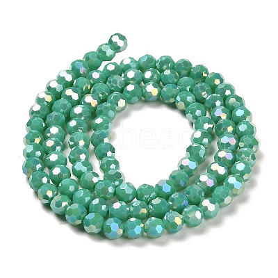 Opaque Glass Beads Stands LS-EGLA-A035-P6mm-B13-1