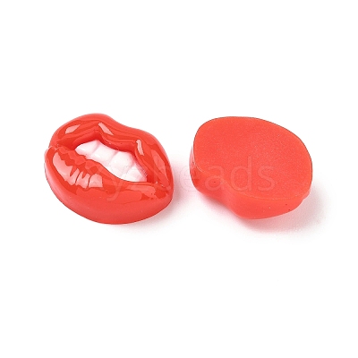 Funny Opaque Resin Cabochons CRES-D312-01A-1