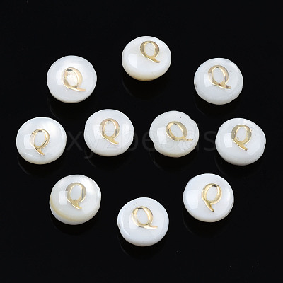 Natural Freshwater Shell Beads SHEL-S278-036Q-1