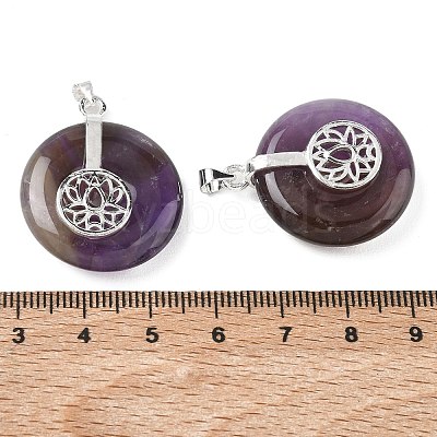 Natural Amethyst Pendants GG-CBAF4FB-02S-B03-1