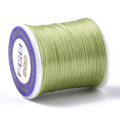 Nylon 66 Coated Beading Threads for Seed Beads NWIR-R047-015-1