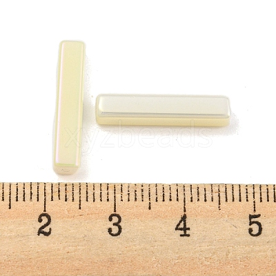 Electroplate Glass Beads GLAA-D024-01H-1