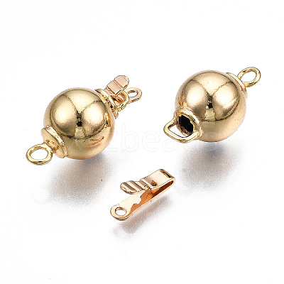 Brass Box Clasps X-KK-S356-339-NF-1