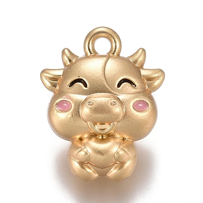 Alloy Enamel Pendants ENAM-I045-01MG-01-1