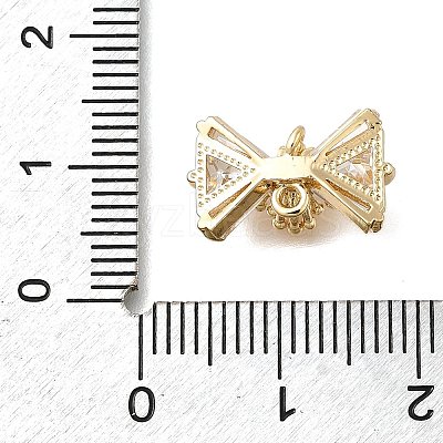 Brass Micro Pave Cubic Zirconia Pendants LS-KK-U061-22G-1