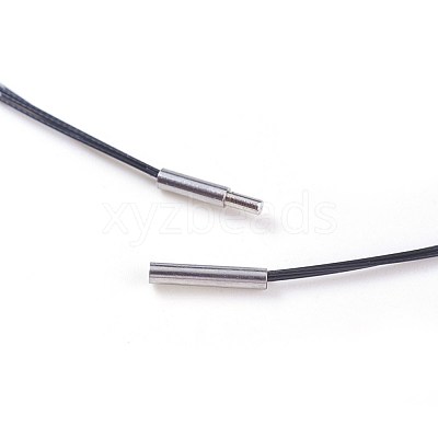 Steel Wire Necklace Making MAK-I011-08B-1