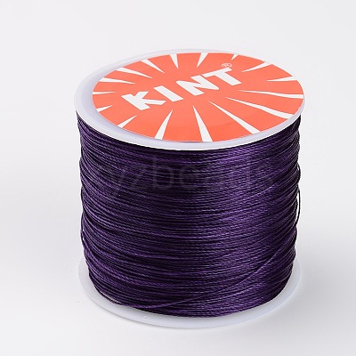 Round Waxed Polyester Cords YC-K002-0.45mm-06-1