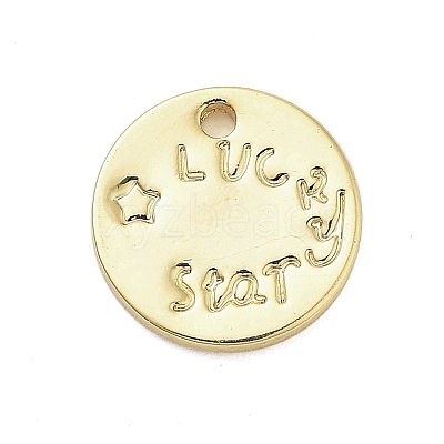 Brass Charms KK-C078-01A-G-1