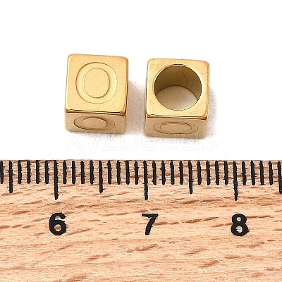 304 Stainless Steel European Beads STAS-D382-02O-G-1