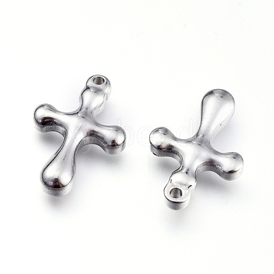 Tarnish Resistant 304 Stainless Steel Pendants STAS-F240-13P-1