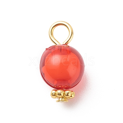 Transparent Acrylic Pendants PALLOY-JF01834-07-1