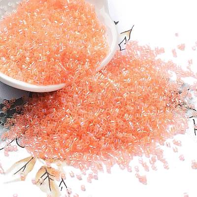 Transparent Colours Glass Seed Beads SEED-H003-01B-1