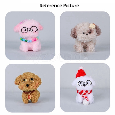 Polyester Plush Sticks DIY-Z031-01H-1