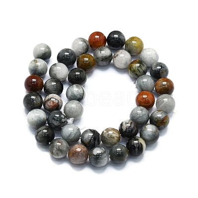 Natural Eagle Eye Stone Beads Strands G-K245-A09-05-1