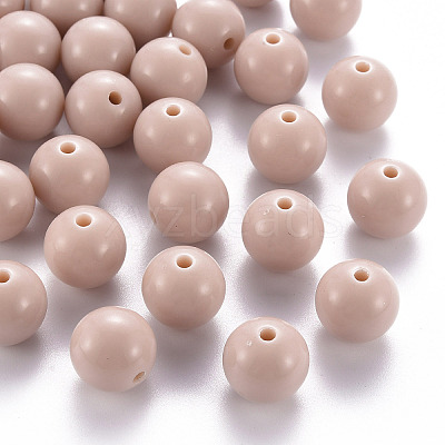 Opaque Acrylic Beads X-MACR-S370-C16mm-34-1