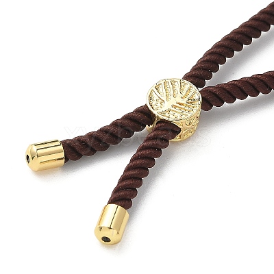 Cotton Cord Bracelet Making KK-F758-03U-G-1