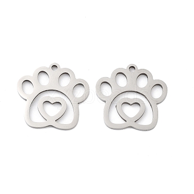 Non-Tarnish 201 Stainless Steel Pendants STAS-A090-27P-1