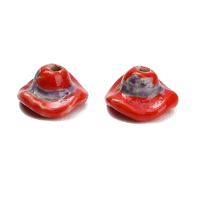 Handmade Porcelain Beads PORC-L084-06D-1