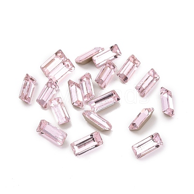 Glass Rhinestone Cabochons GGLA-P002-10A-03-1